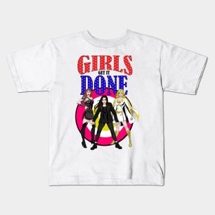 The Boys: Girls Get It Done Kids T-Shirt